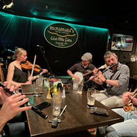 The Sternwheelers playing a session