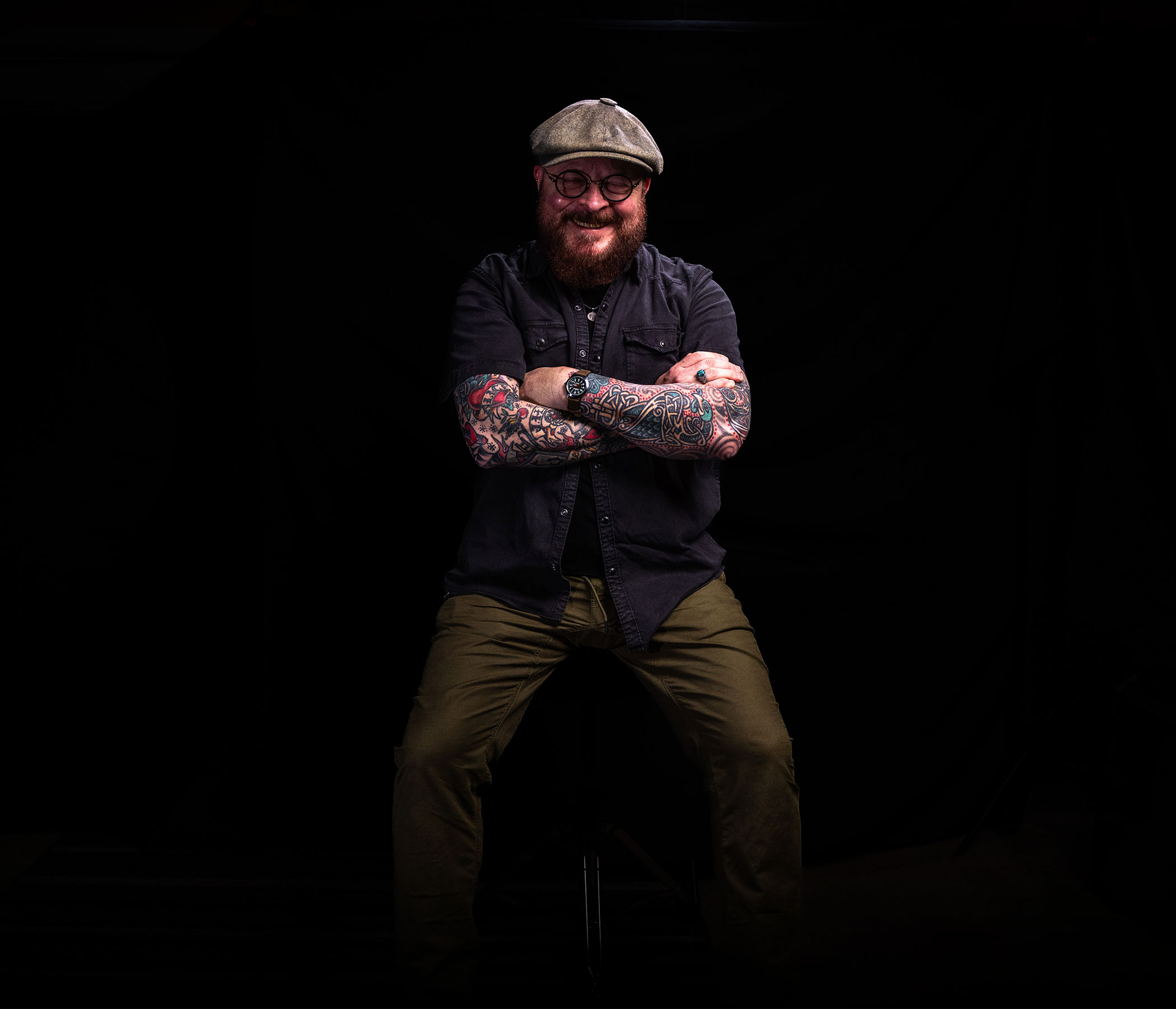 Patrick Martin - laughing