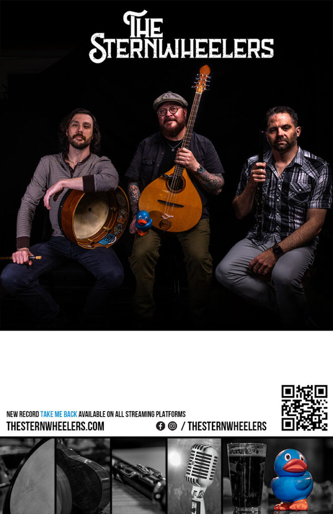 The Sternwheelers - band poster